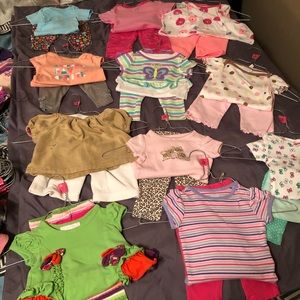 Girls Short Sleeve and Pant outfits